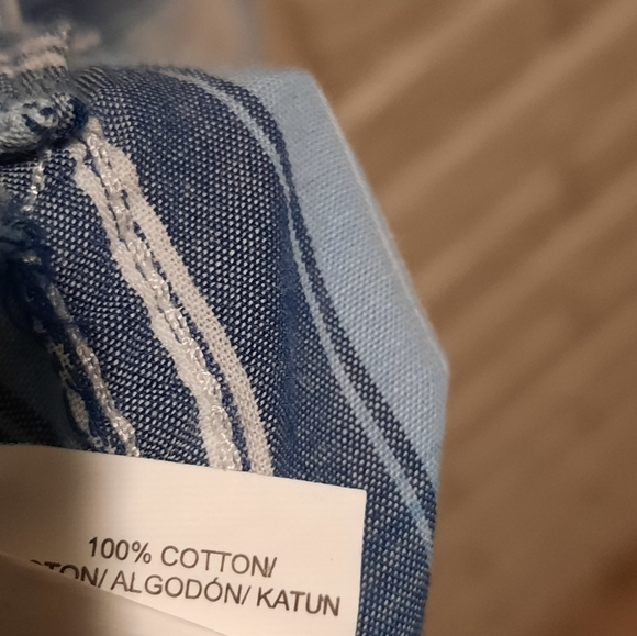 Lucky Brand Western Pearl Snap Shirt Mens XXL 2XL Blue Plaid Southwest Cowboy - Picture 6 of 11